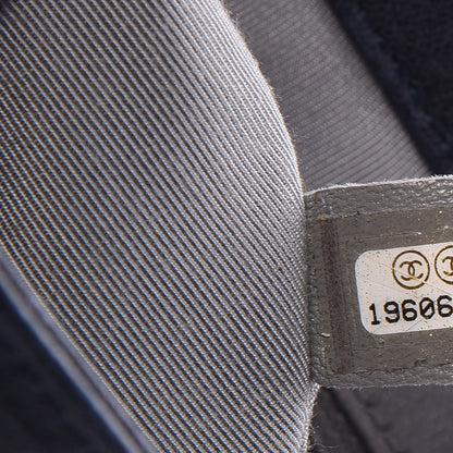 Chanel Washed Lambskin Quilted Medium Chain Around Messenger Blue 8 of 9