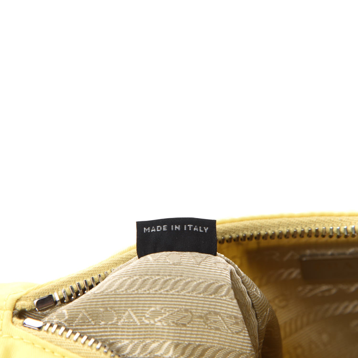 Prada Nylon Saffiano Re-Edition 2005 Shoulder Bag Ananas 9 of 11