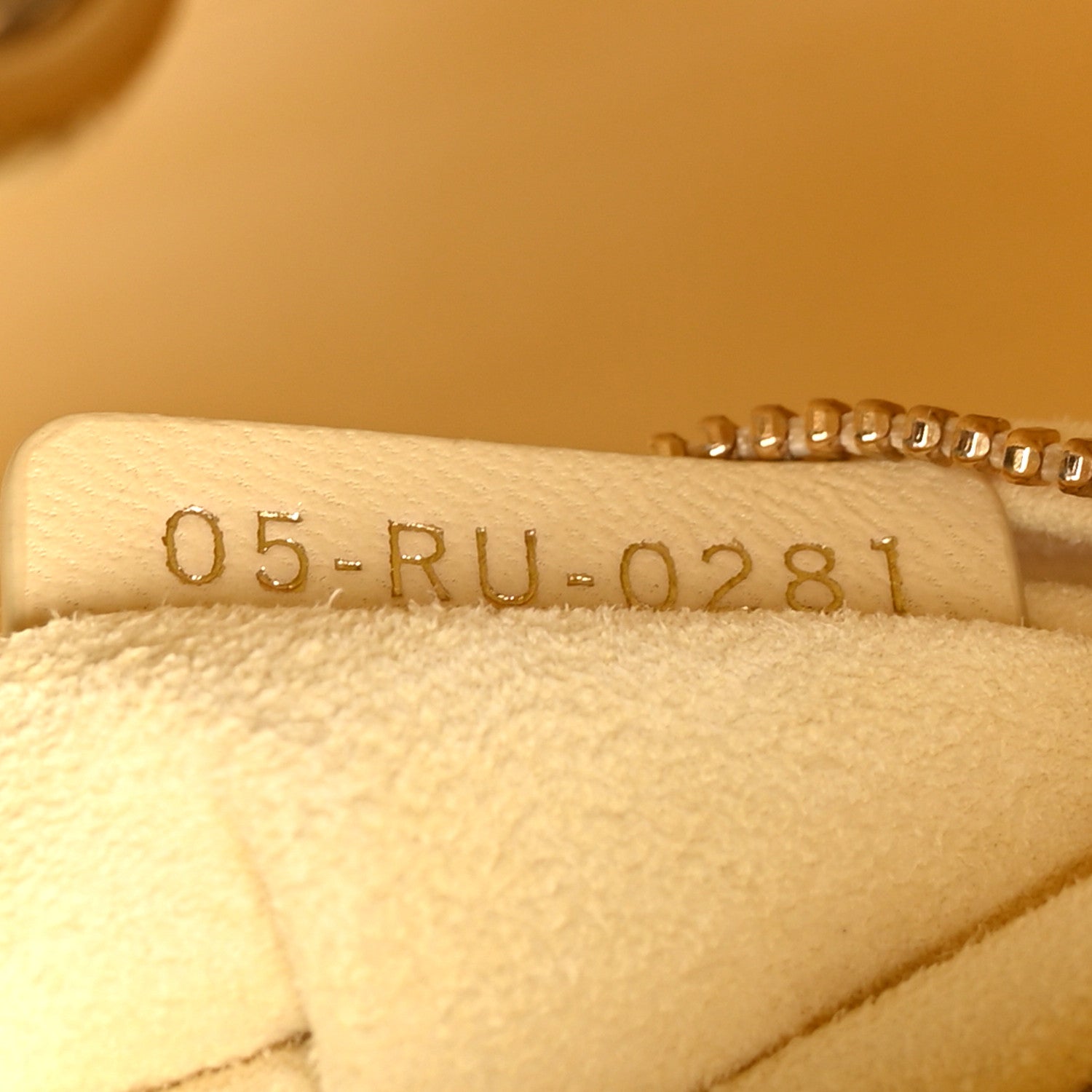 Christian Dior Lambskin Cannage Small Lucky Badges My Lady Dior Light Yellow 6 of 9