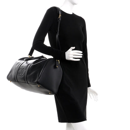 Chanel Caviar Timeless CC Duffel Bag Black 2 of 9