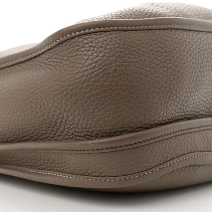 Hermes Taurillon Clemence Evelyne III GM Etoupe 9 of 12