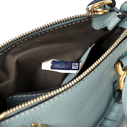 Chloe Calfskin Mini Marcie Satchel Mint Blue 8 of 17