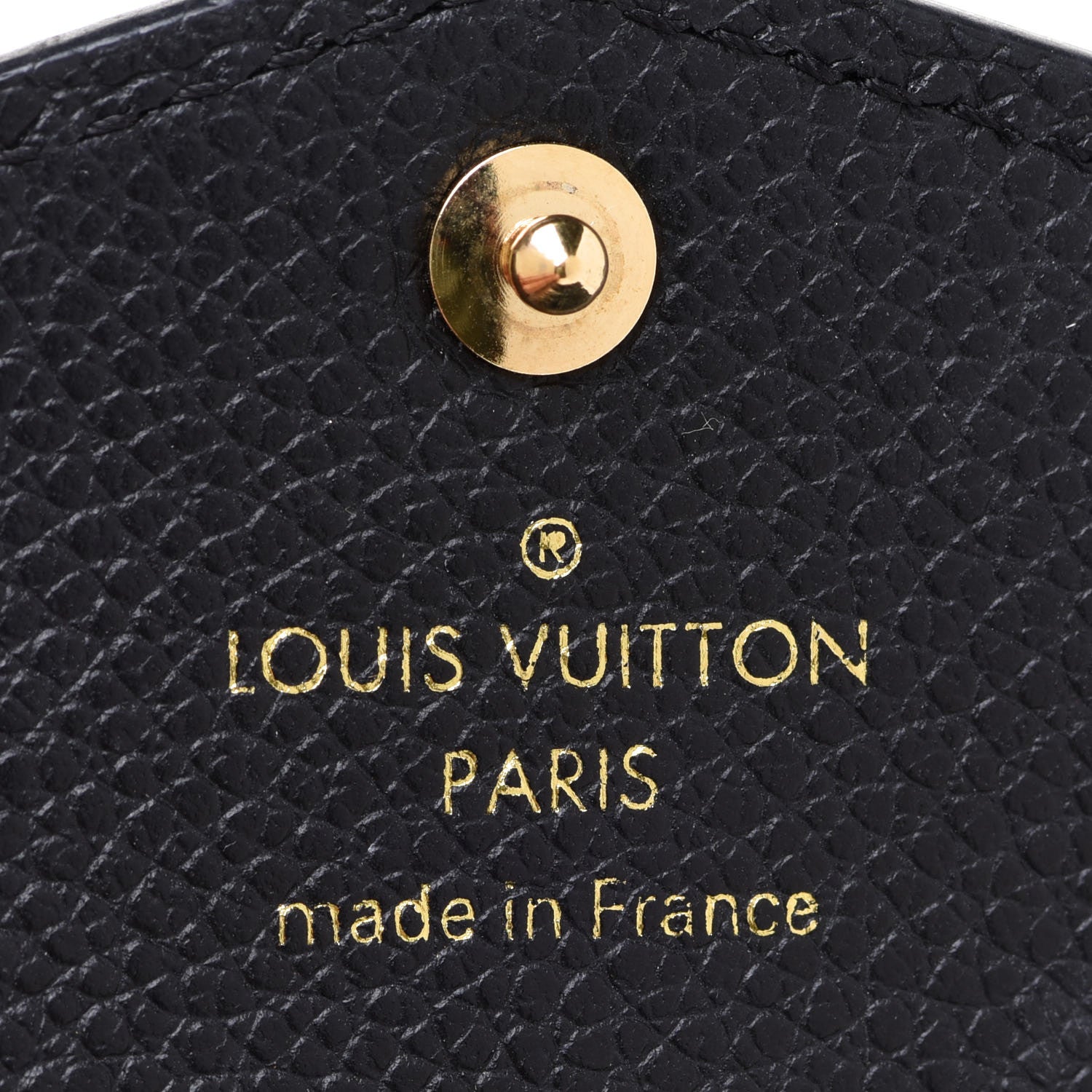 Louis Vuitton Empreinte Key Pouch Black 5 of 7