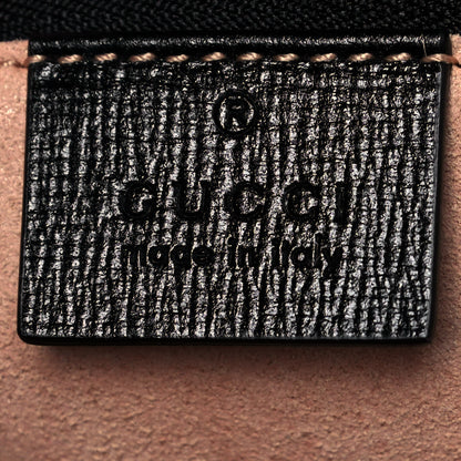 Gucci Azalea Calfskin Horsebit 1955 Shoulder Bag Black 6 of 12