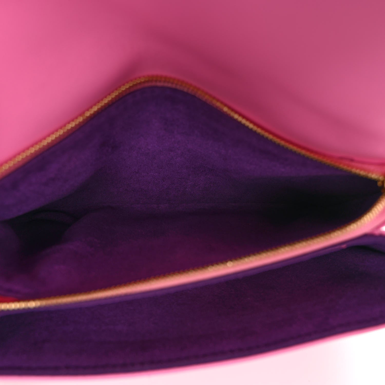 Louis Vuitton Lambskin Embossed Monogram Vuittamins Pochette Coussin Rose Violet 6 of 13