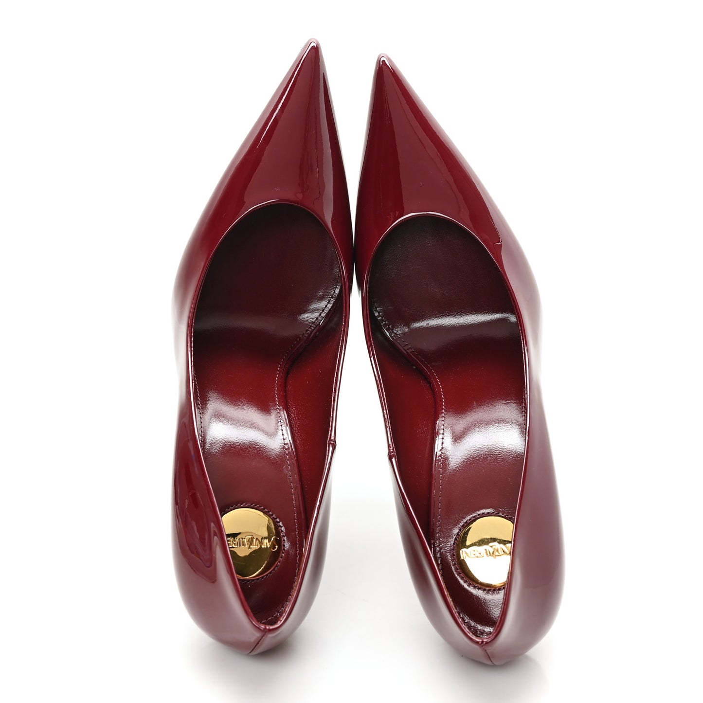 Vernice Seta Soft Norma 90 Pumps 39 Grenat