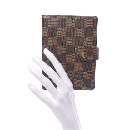 Louis Vuitton Damier Ebene Small Ring Agenda Cover 2 of 6