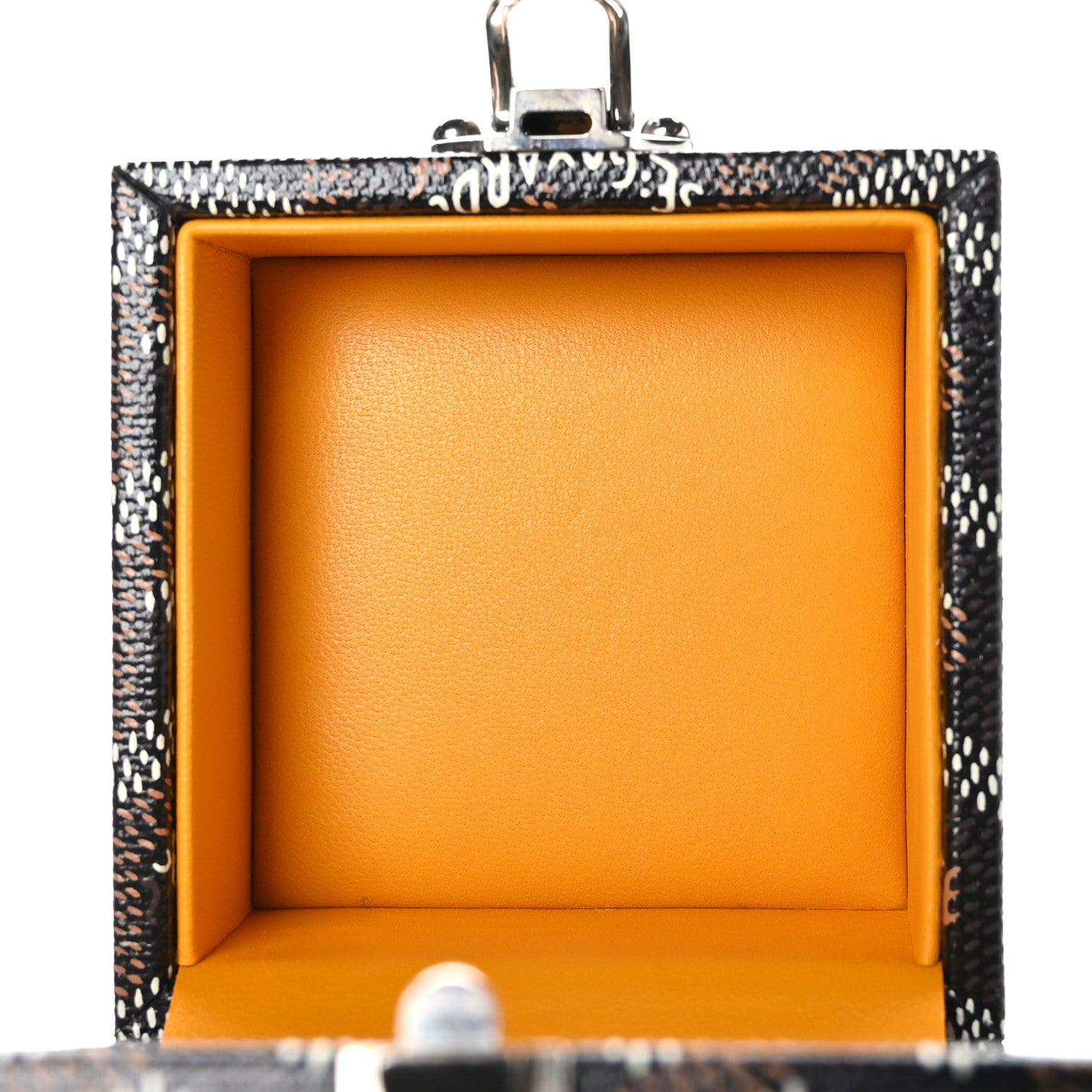 Goyard Goyardine Precious Metals Regence Mini Trunk Black 6 of 11