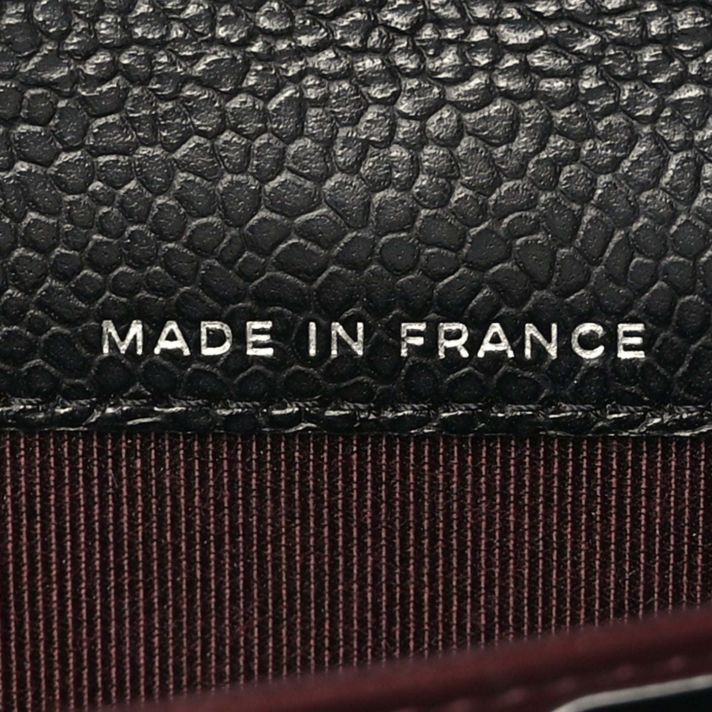 Caviar Quilted Large Gusset Flap Wallet Black