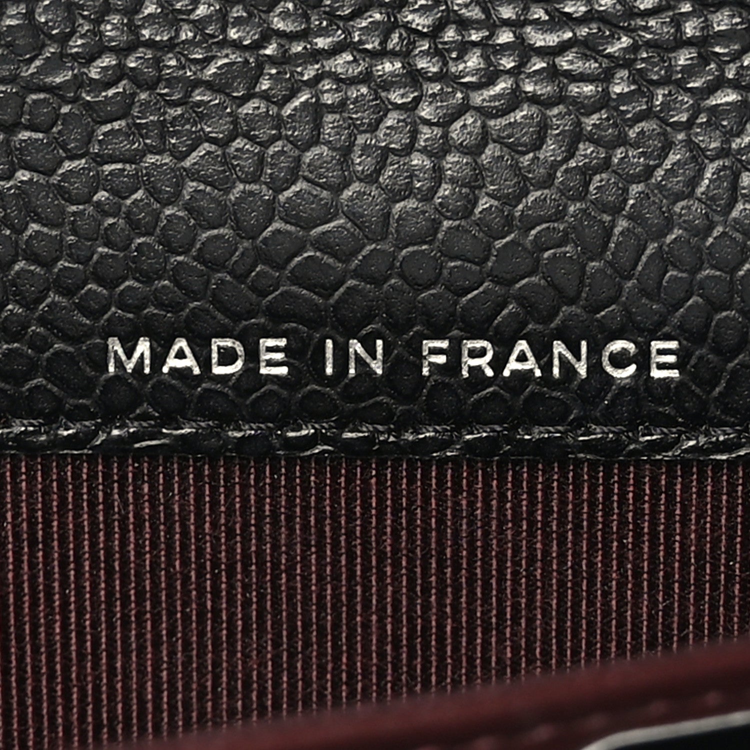 Chanel Caviar Quilted Large Gusset Flap Wallet Black 7 of 9