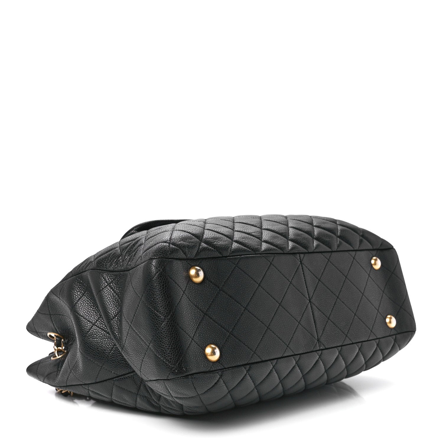 Chanel Caviar Quilted Flap Tote Black 4 of 12