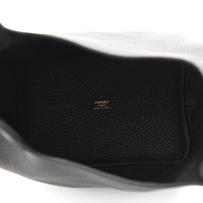 Hermes Taurillon Clemence Picotin Lock 18 PM Black 5 of 9