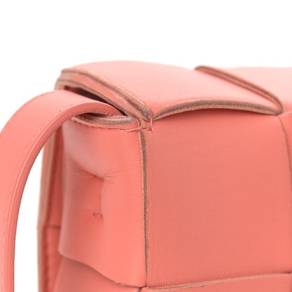 Bottega Veneta Nappa Maxi Intreccio Cassette Bag Peach 10 of 12