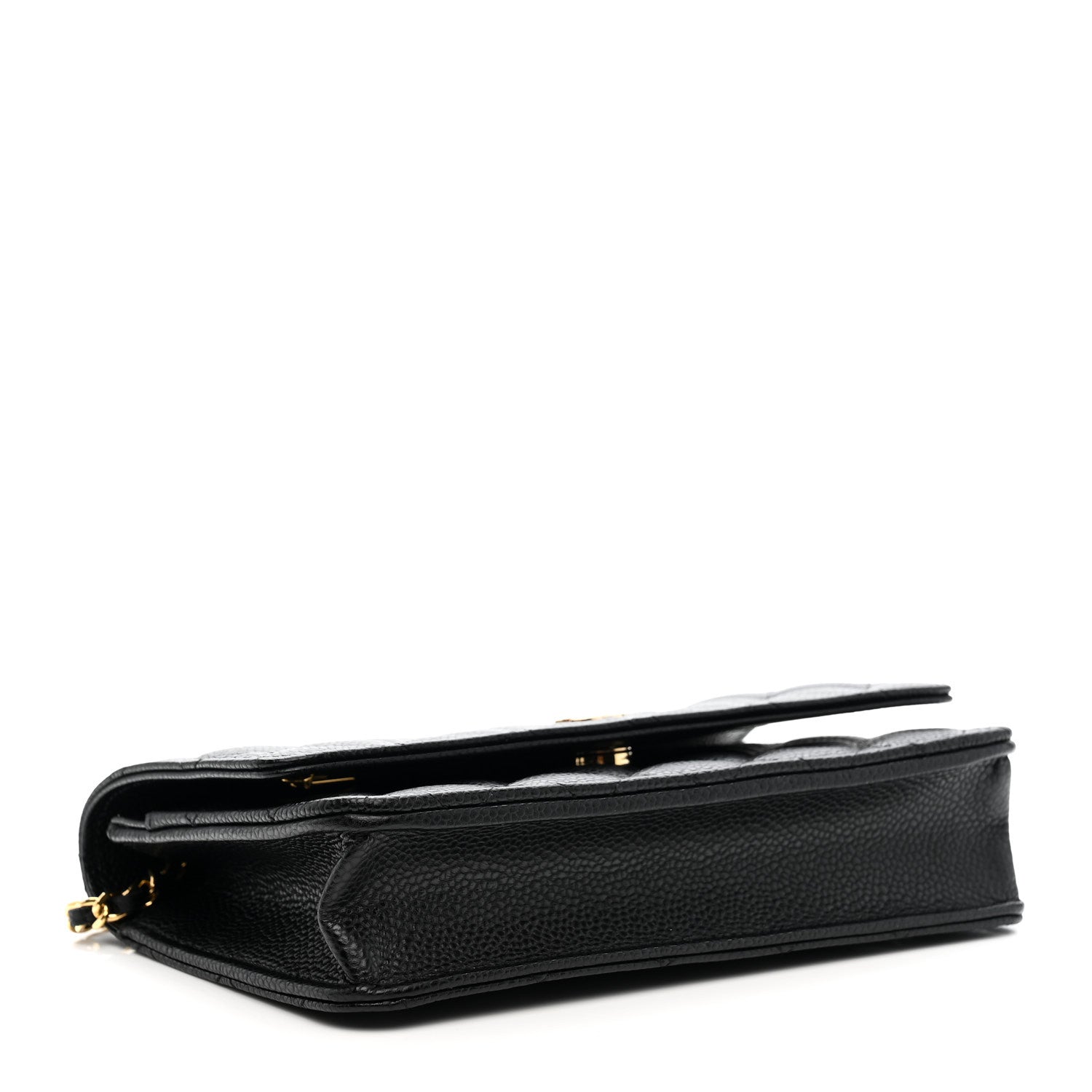 Chanel Caviar Quilted Wallet on Chain WOC Black 3 of 11