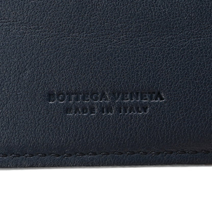 Bottega Veneta Nappa Intrecciato Bi-Fold Wallet Denim 6 of 7