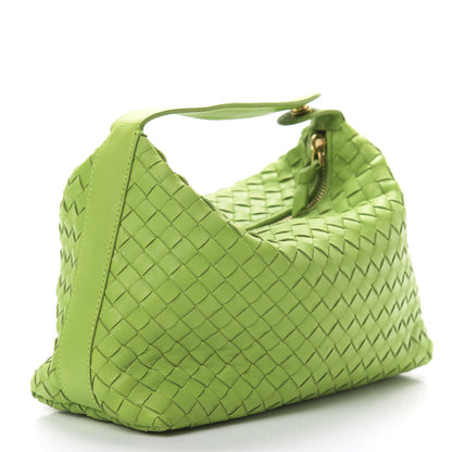 Bottega Veneta Nappa Intrecciato Large Cosmetic Case Mela 3 of 7