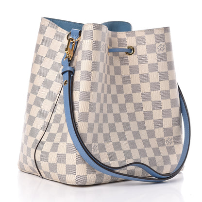 Louis Vuitton Damier Azur Neonoe MM Bleuet 3 of 12