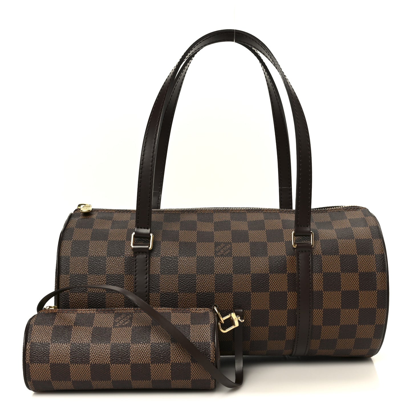 Damier Ebene Papillon 30 With Companion