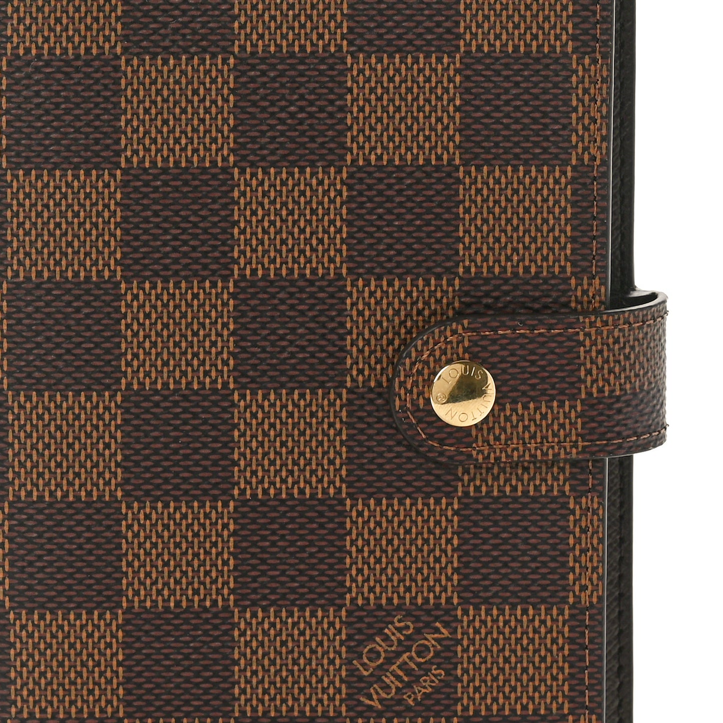 Damier Ebene Small Ring Agenda Cover