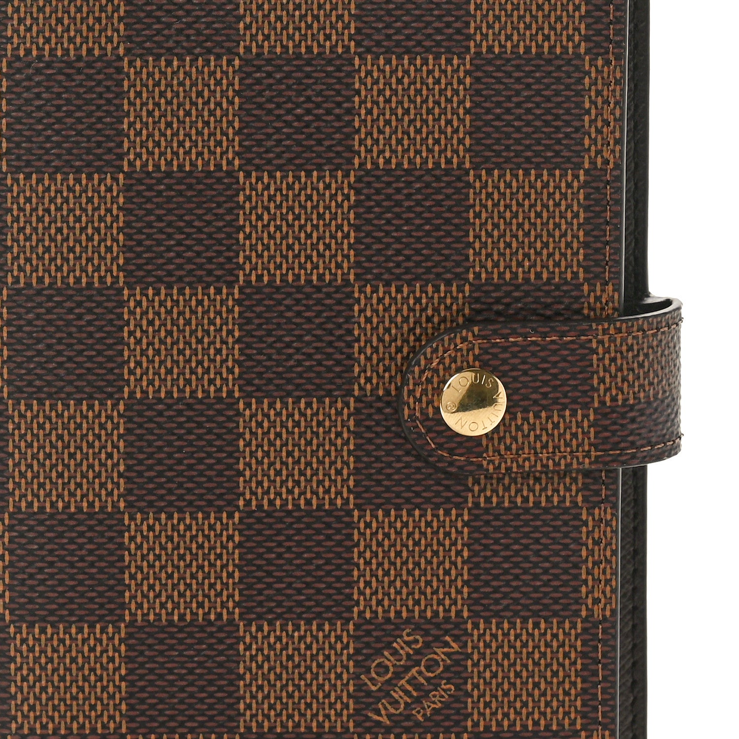 Louis Vuitton Damier Ebene Small Ring Agenda Cover 7 of 7