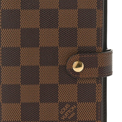 Louis Vuitton Damier Ebene Small Ring Agenda Cover 7 of 7