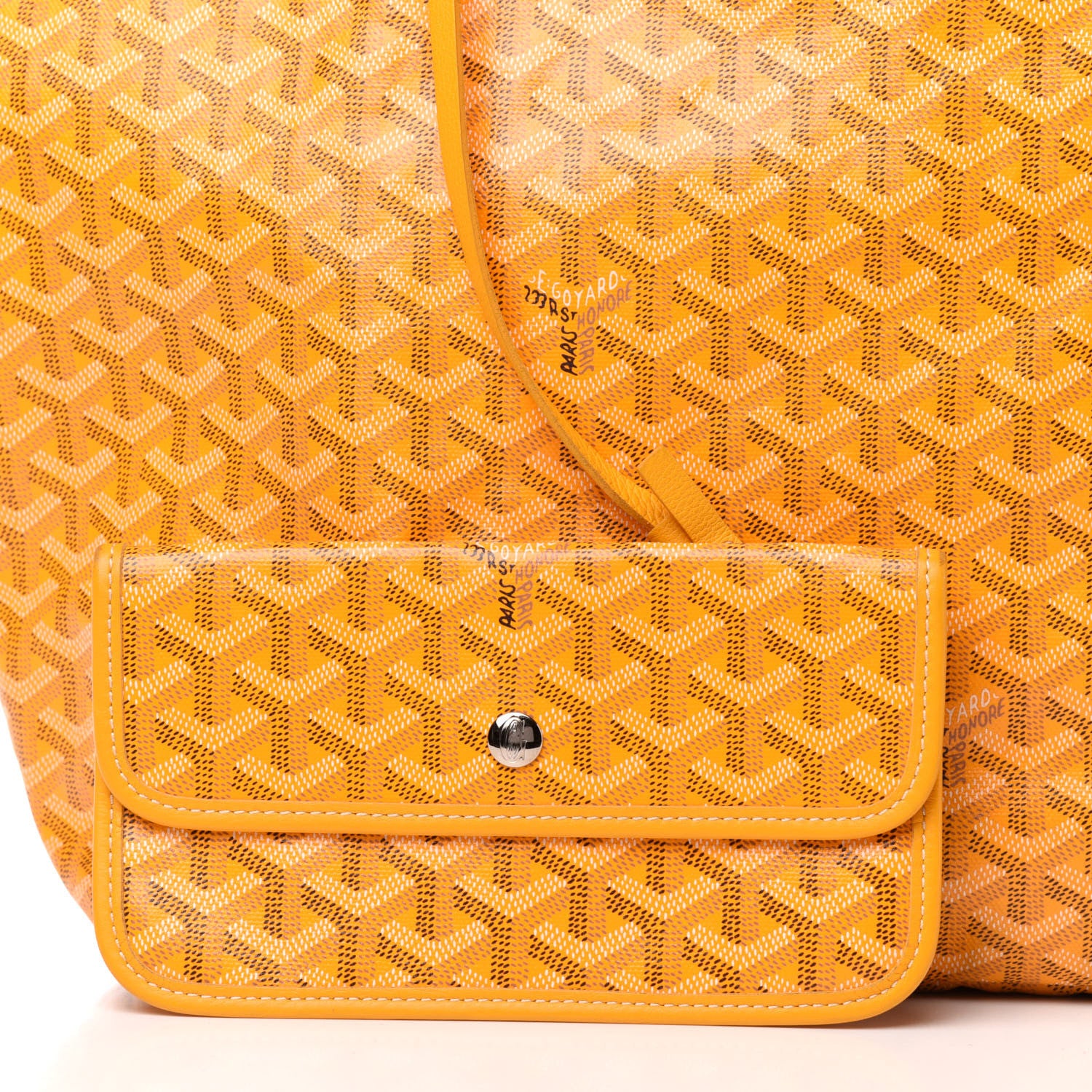 Goyard Goyardine Saint Louis GM Yellow 16 of 18