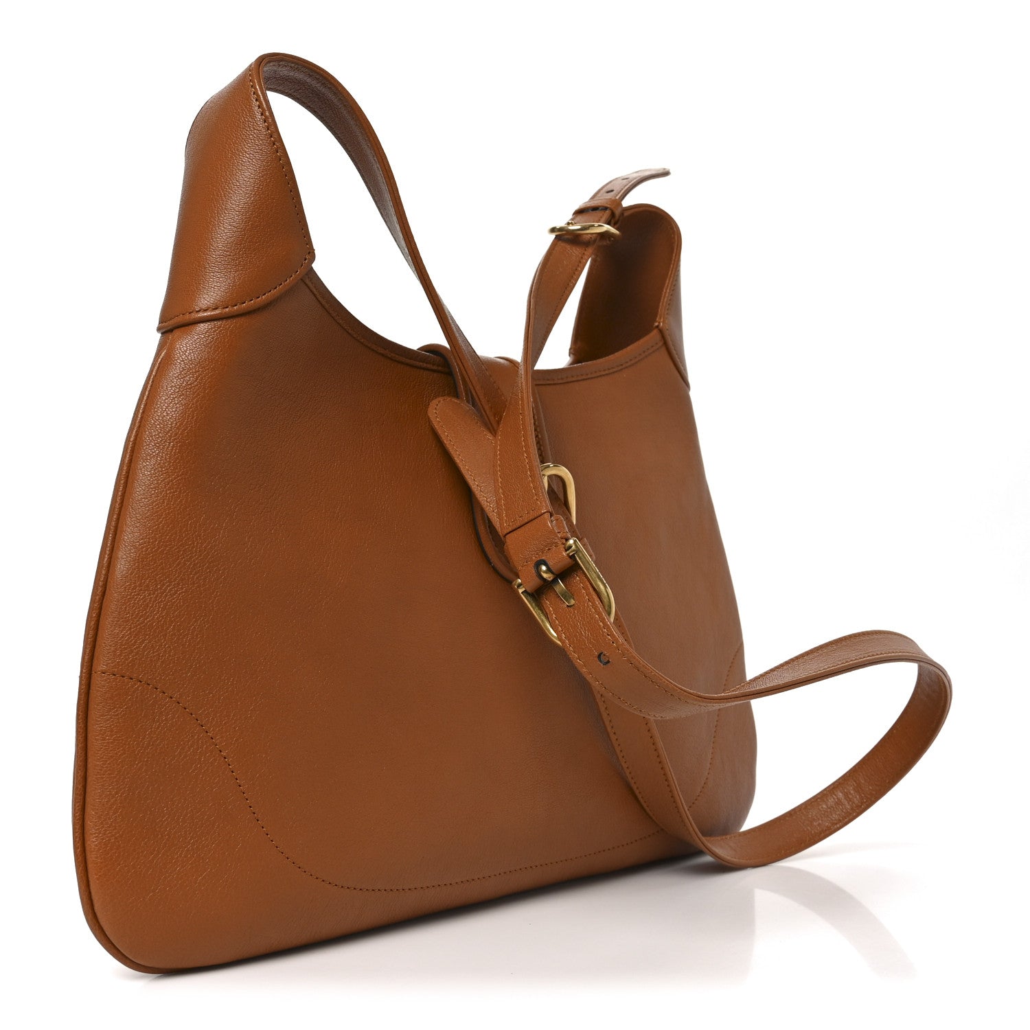 Gucci Goatskin Medium Aphrodite Shoulder Bag Tan 3 of 10