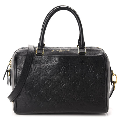 Louis Vuitton Empreinte Speedy Bandouliere 25 NM Black 1 of 10