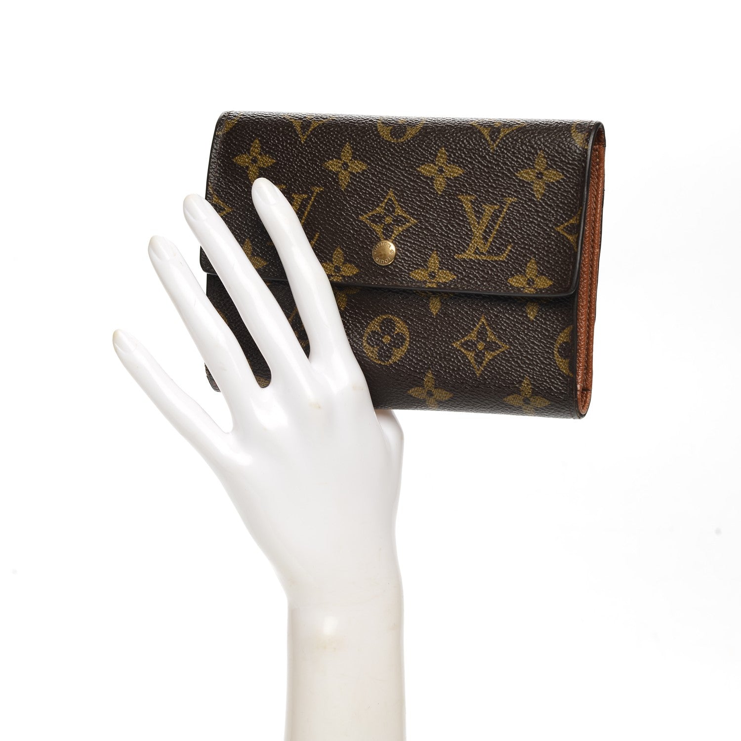 Louis Vuitton Monogram Porte Tresor Etui Papiers Wallet 2 of 10
