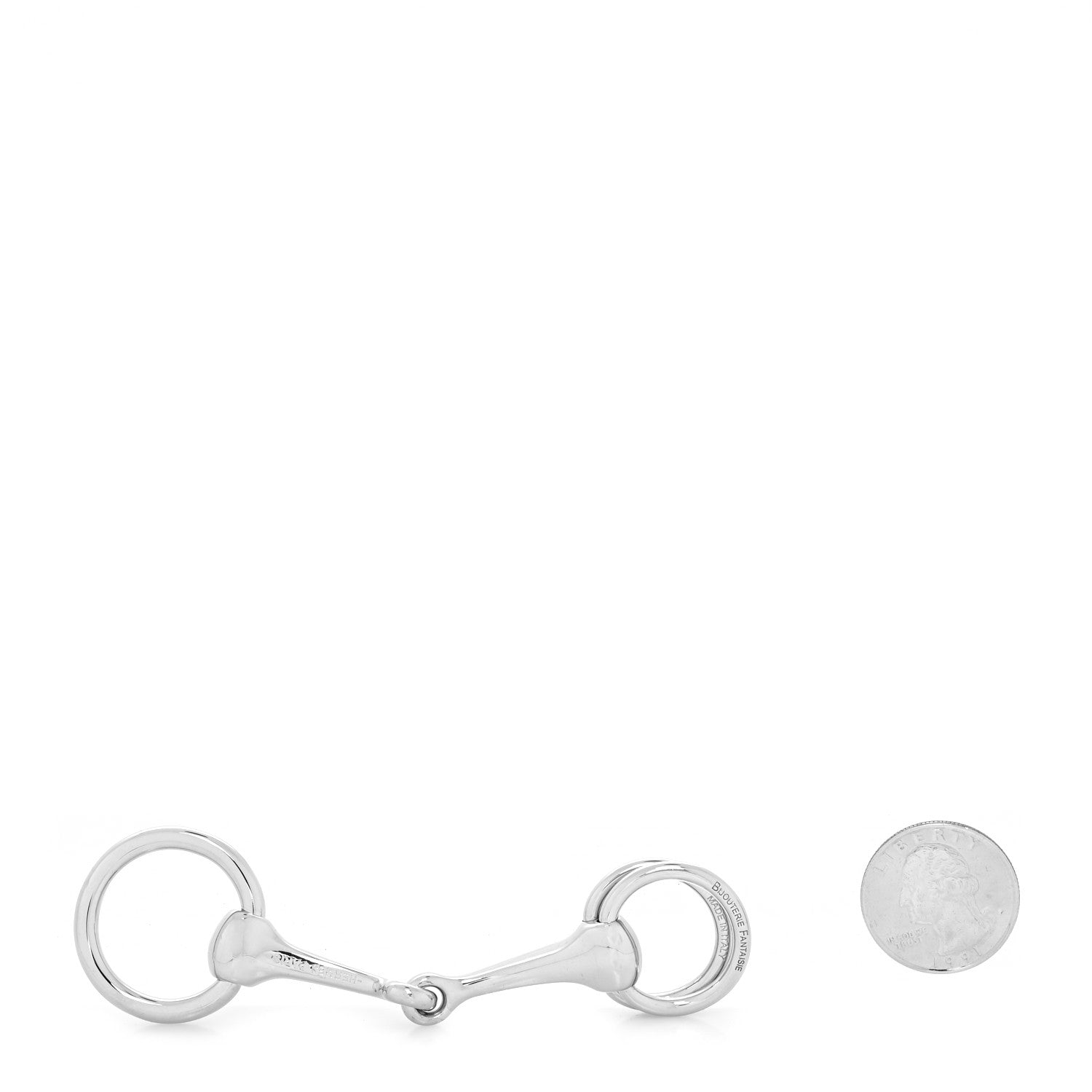 Hermes Palladium Mors Scarf Ring 2 of 4