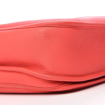 Hermes Taurillon Clemence Evelyne III PM Bougainvillea 10 of 11