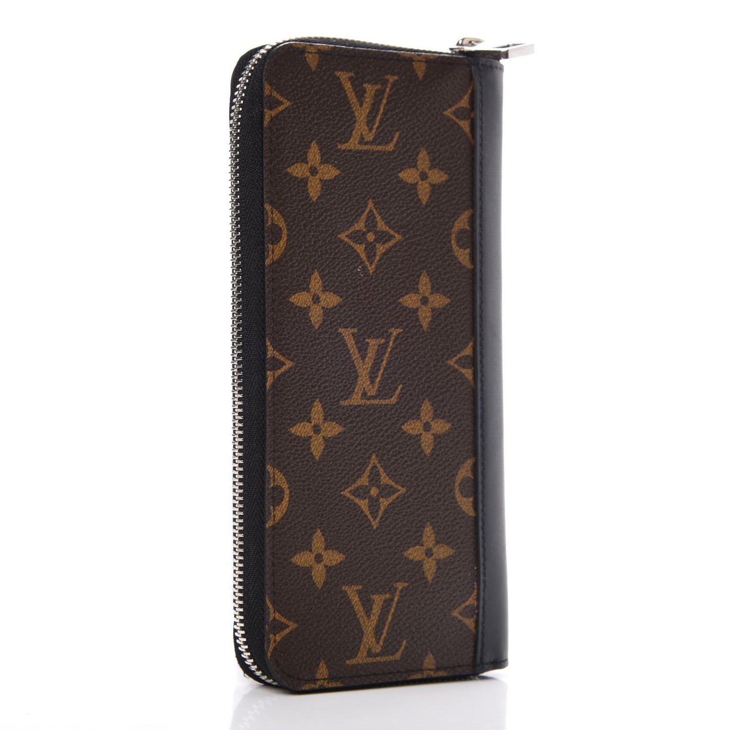 Monogram Macassar Vertical Zippy Wallet
