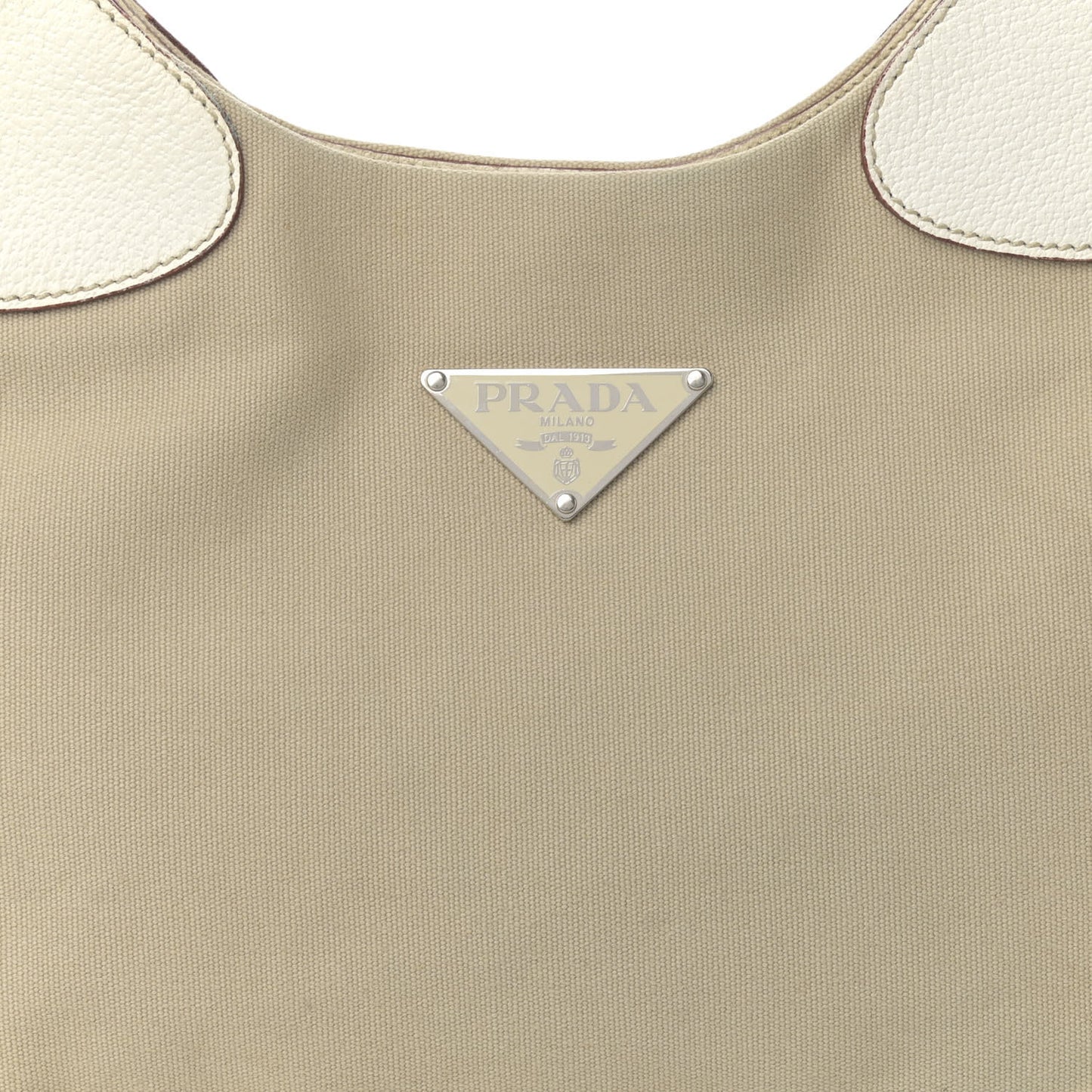 Canapa Moon Shoulder Bag Sabbia White