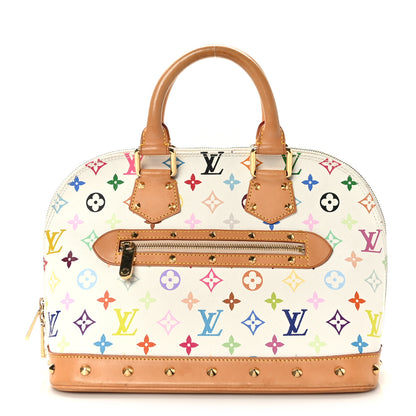 Louis Vuitton Monogram Multicolor Alma White 1 of 11
