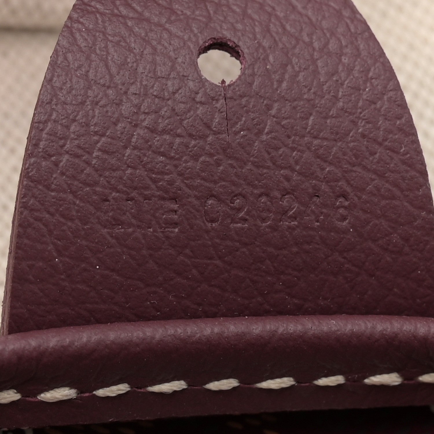 Goyard Goyardine Artois PM Burgundy 7 of 12