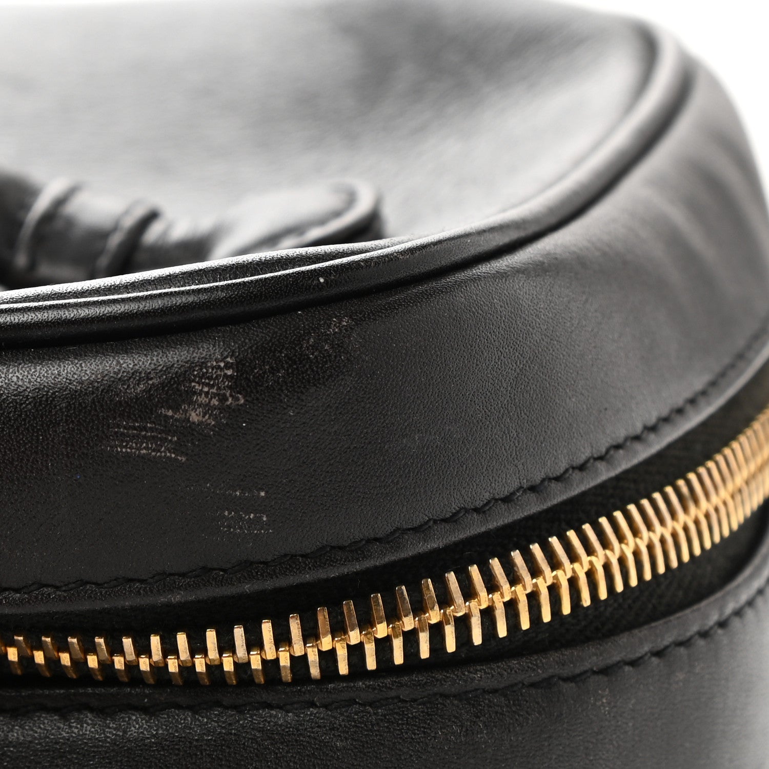 Chanel Lambskin Vanity Cosmetic Bag Black 8 of 9