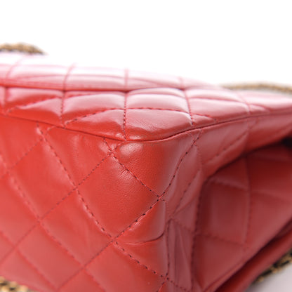 Chanel Lambskin Quilted 2.55 Reissue 226 Flap Red 15 of 17