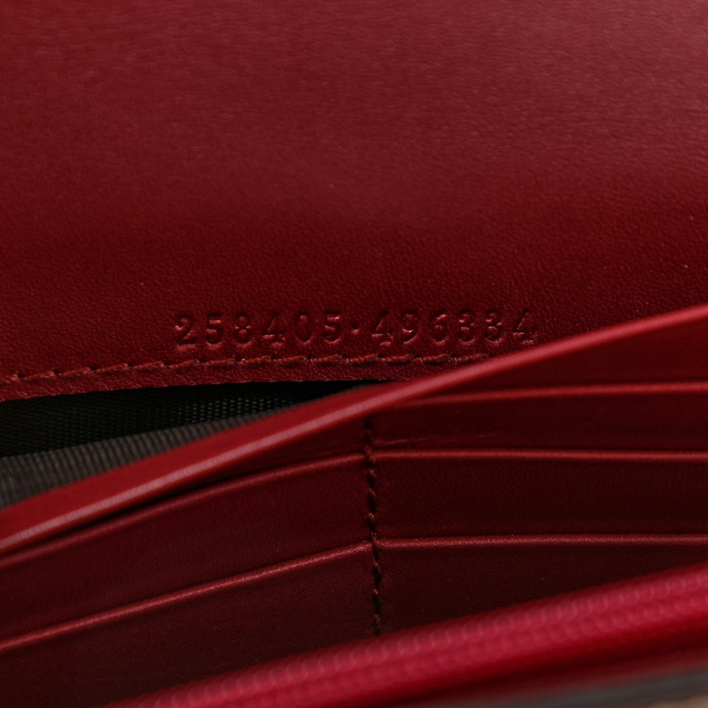 Shine Microguccissima Candy Continental Wallet Bronze