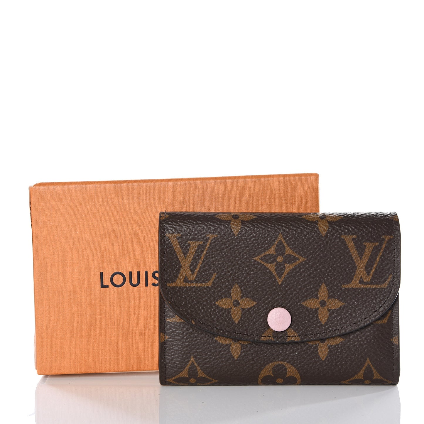 Monogram Rosalie Coin Purse Rose Ballerine