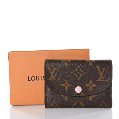 Louis Vuitton Monogram Rosalie Coin Purse Rose Ballerine 9 of 9