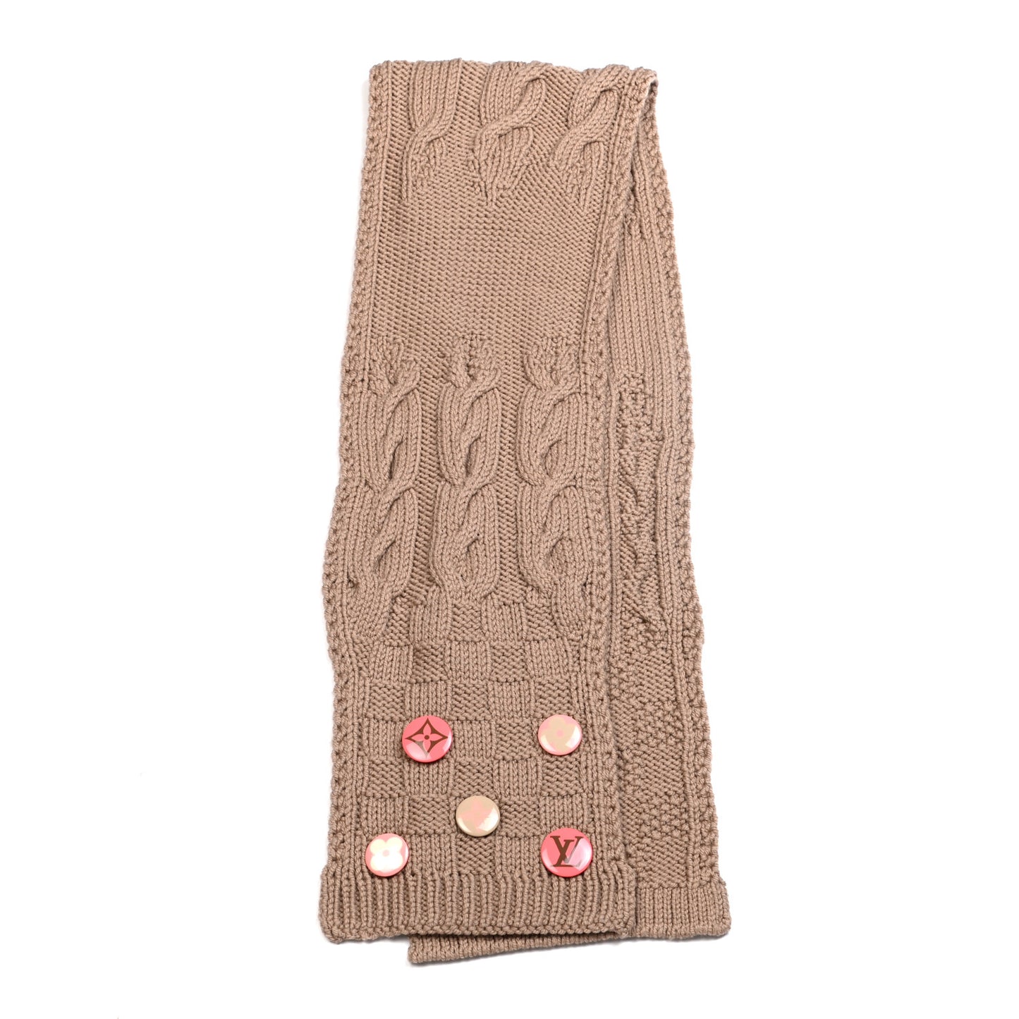 Wool Scarf Beige