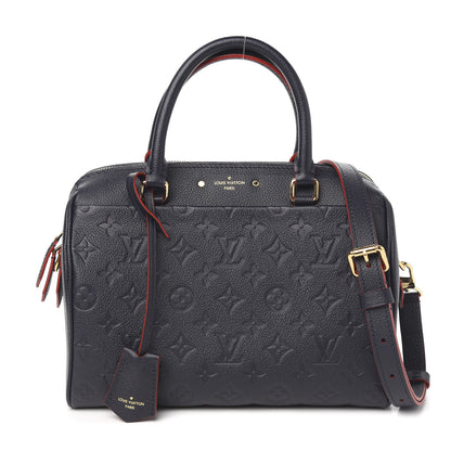Louis Vuitton Empreinte Speedy Bandouliere 25 NM Marine Rouge 1 of 10