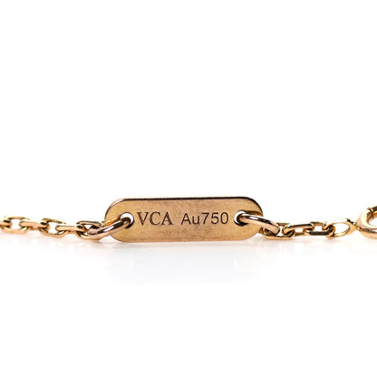 Van Cleef & Arpels 18K Rose Gold Sweet Alhambra Bracelet 4 of 5