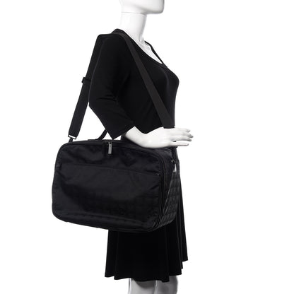 Chanel Nylon Travel Small Suitcase Black 2 of 15
