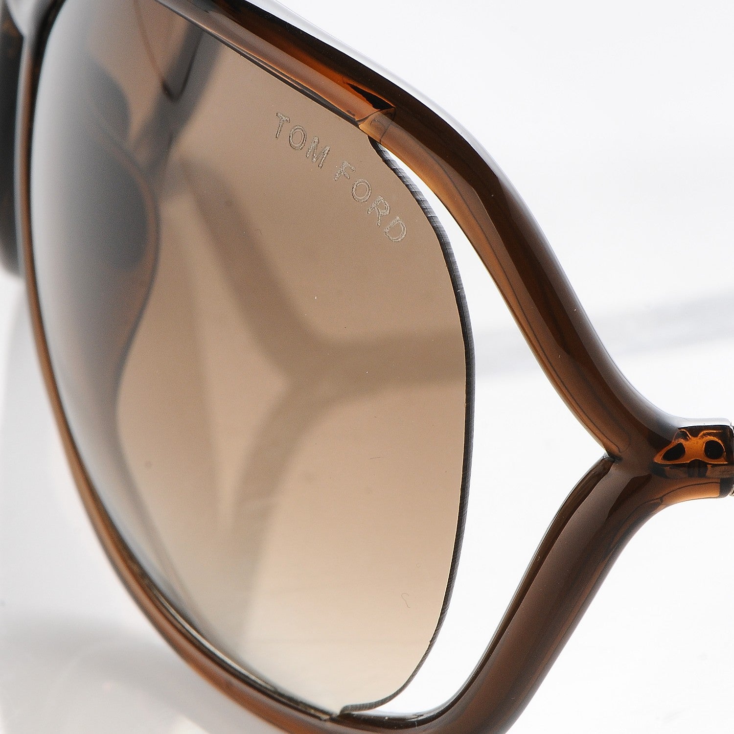 Tom Ford Raquel Sunglasses TF76 Dark Brown 7 of 8