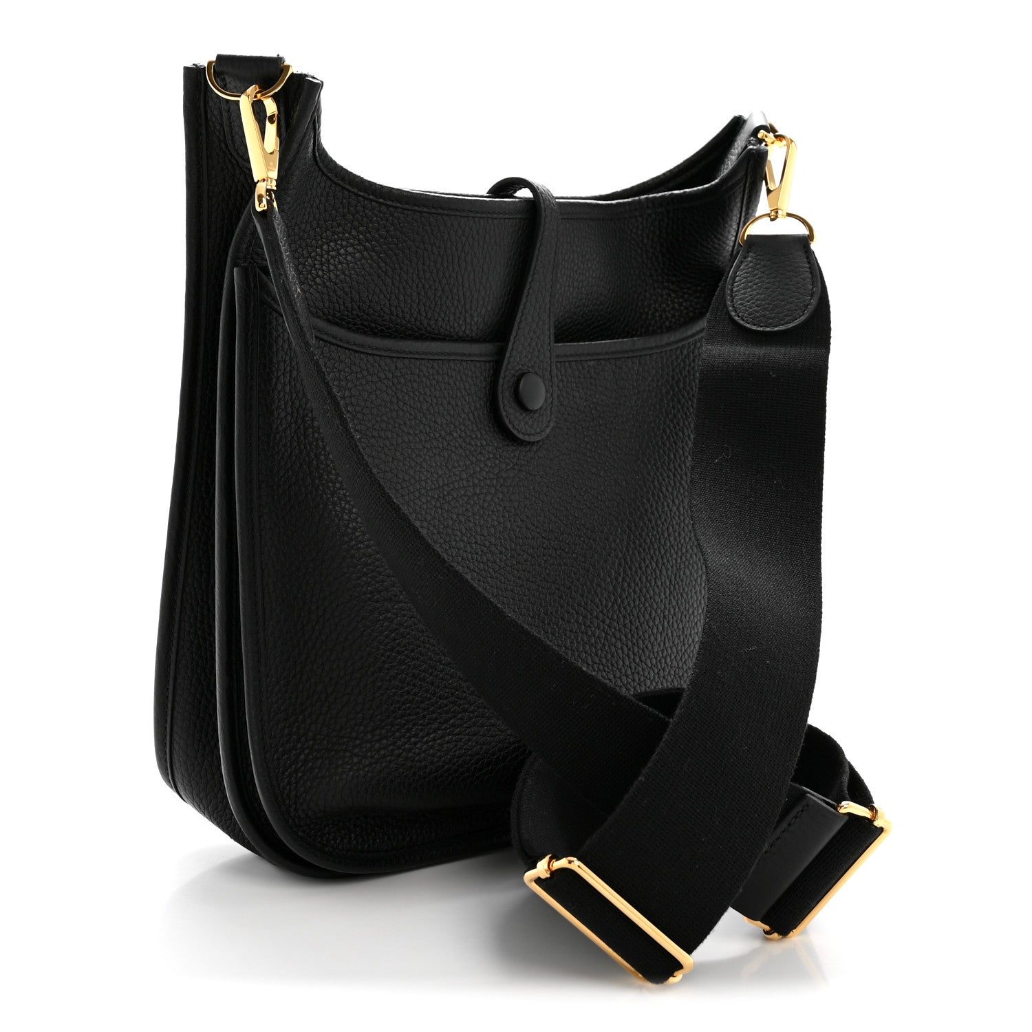 Hermes Taurillon Clemence Evelyne III PM Black 3 of 12