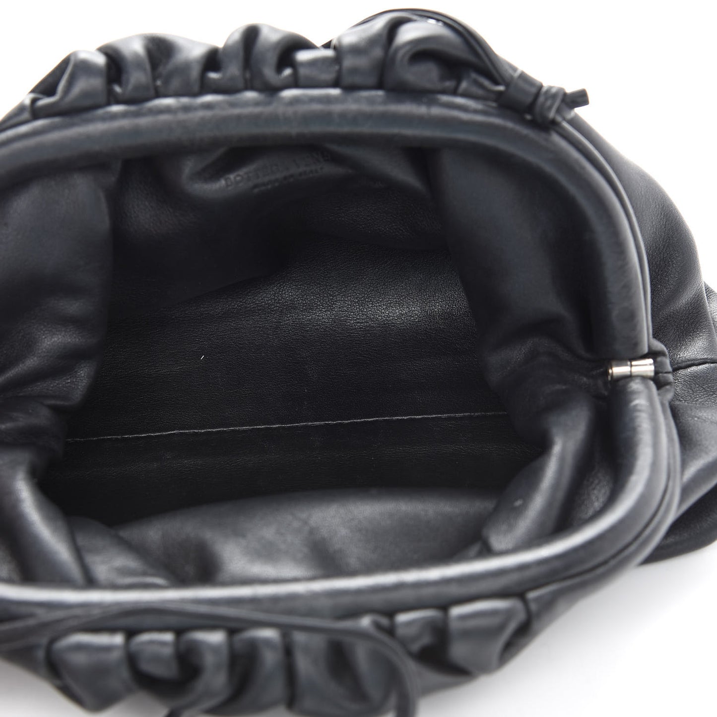 Butter Calfskin The Mini Pouch Black