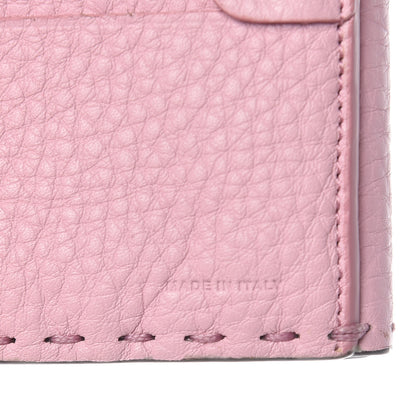 Fendi Cuoio Romano Selleria Peekaboo Compact Wallet Acquerello 10 of 11