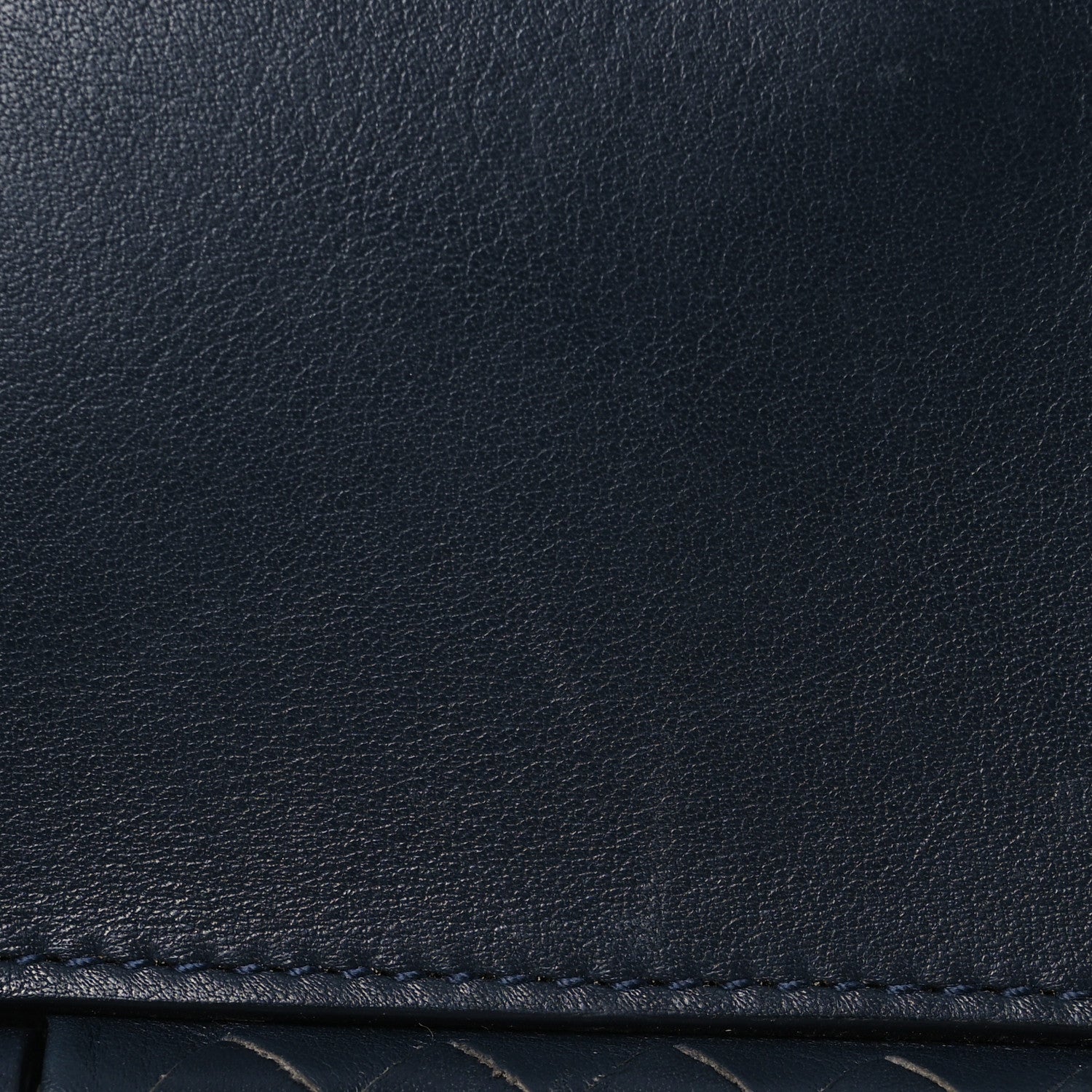 Bottega Veneta Nappa Mini Intrecciato Double Face Bag Navy 12 of 13