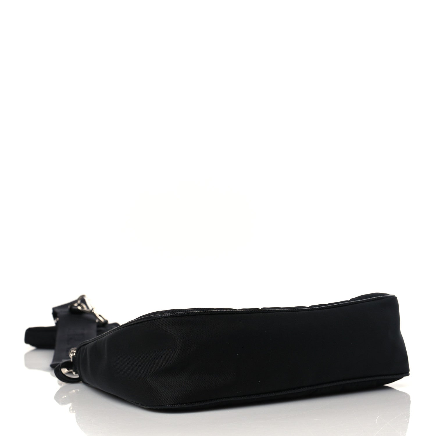 Prada Nylon Re-Edition 2005 Shoulder Bag Black 4 of 10